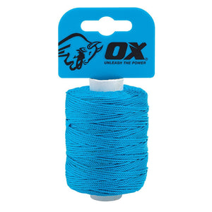 OX Tools P103510 Pro Nylon Brickline 105m / 350ft CYAN - MonkeyTools