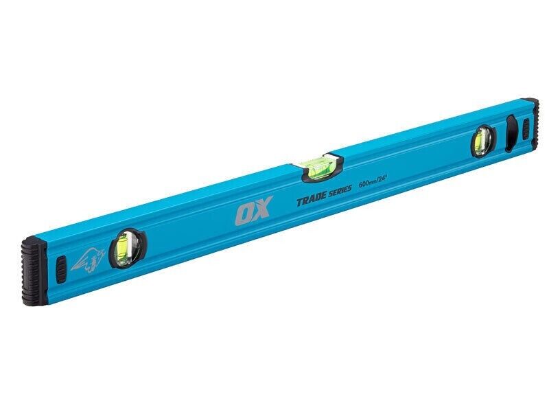 Ox Tools T500404 4pc Trade Spirit Level 230mm Torpedo 600mm 1200mm 1800mm Set - MonkeyTools