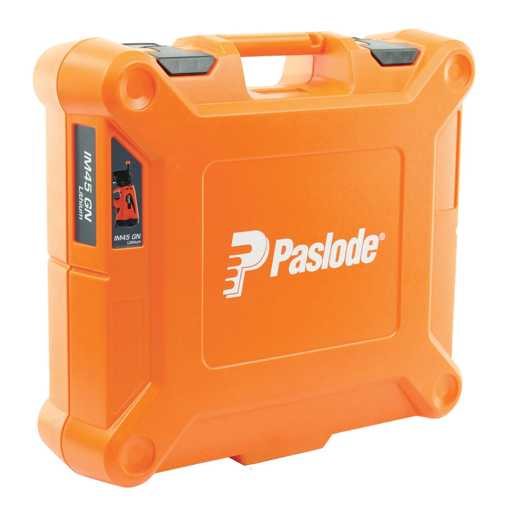 Paslode IM45 GN Multi Purpose Plastic Coil Second Fix Nailer with 1 x 2.1Ah Battery & Charger 018608 - MonkeyTools