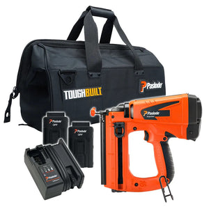 Paslode IM65 7.4V Straight Second Fix Finishing Nail Gun 2 x 2.1Ah Battery Charger & Bag - MonkeyTools