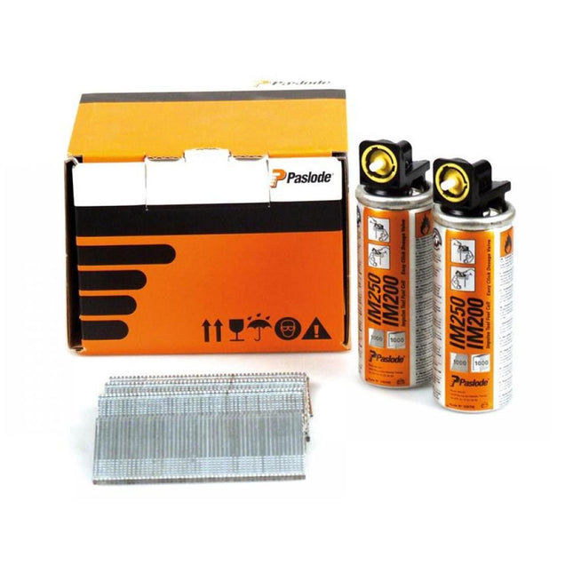 Paslode IM65 921590 16g x 45mm ELGV Straigh Brad Fuel Pack 2000/Box - MonkeyTools