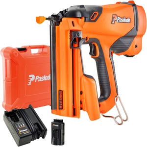 Paslode IM65 F16 Second Fix Straight Finishing Nail Gun 1 x 2.1Ah Battery Charger & Case - MonkeyTools