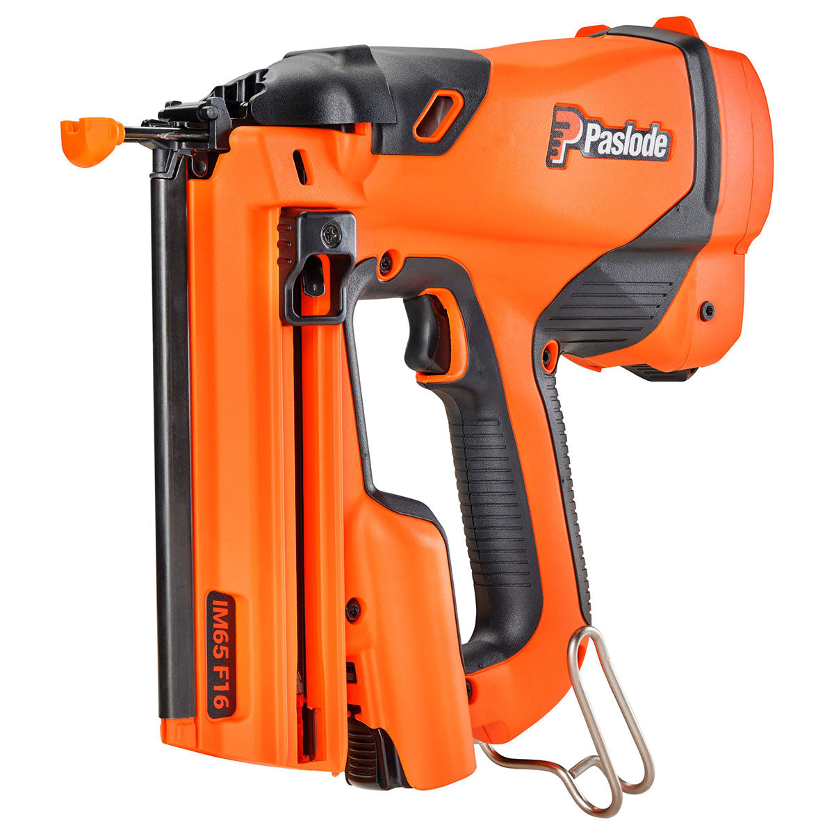 Paslode IM65 F16 Second Fix Straight Finishing Nail Gun 1 x 2.1Ah Battery Charger & Case - MonkeyTools