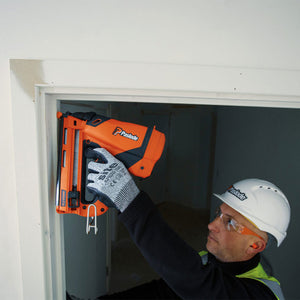 Paslode IM65A F16 Angled Second Fix Finishing Nail Gun with 1 x 2.1Ah Battery Charger & Case - MonkeyTools