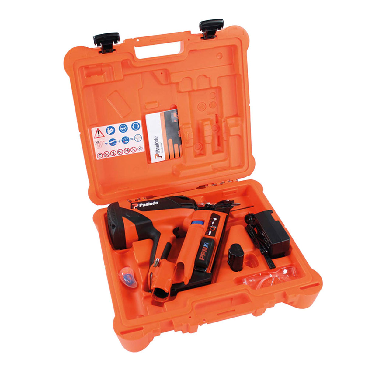 Paslode PPNXI 7.4V Cordless First Fix Gas Nailer with 1 x 2.1Ah Battery & Charger 019790 - MonkeyTools