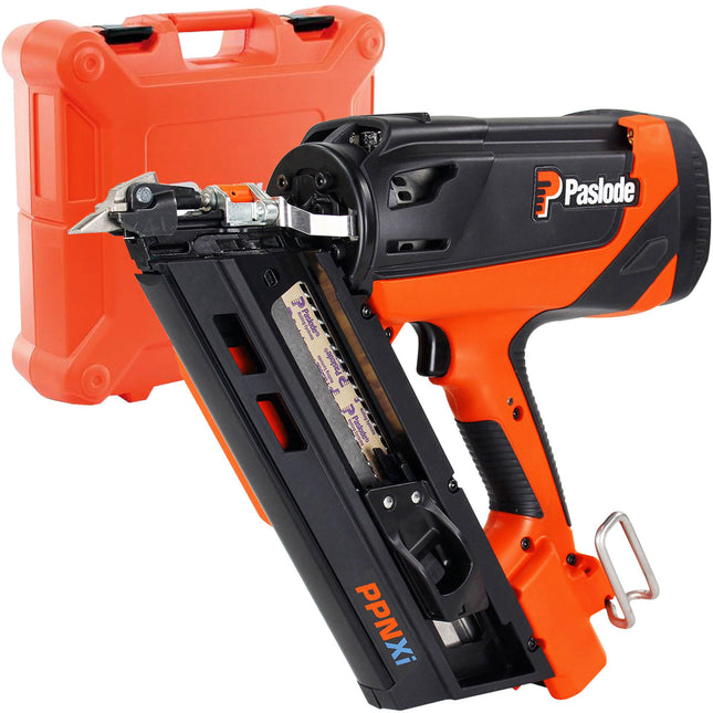 Paslode PPNXI 7.4V Cordless First Fix Gas Nailer with 1 x 2.1Ah Battery & Charger 019790 - MonkeyTools