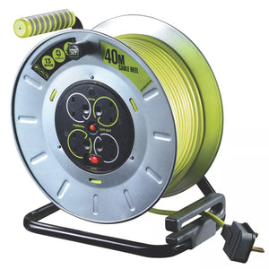PRO XT OTLU40134SL-XD 13A 4-GANG 40M CABLE REEL 240V - MonkeyTools