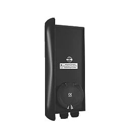PROJECT EV PRO-EARTH RFID 1 PORT 7.3KW MODE 3 TYPE 2 SOCKET ELECTRIC VEHICLE CHARGER BLACK & WHITE - MonkeyTools