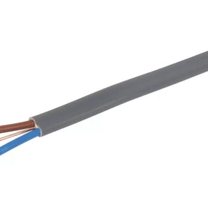 PRYSMIAN 6242Y GREY 2.5MM² TWIN & EARTH CABLE 10M COIL - MonkeyTools