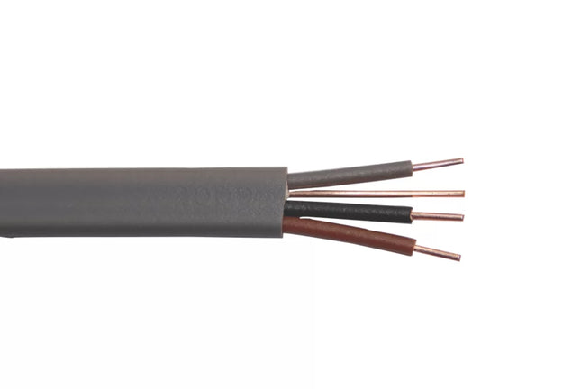 PRYSMIAN 6243YH GREY 1.5MM² 3-CORE & EARTH CABLE 100M DRUM - MonkeyTools