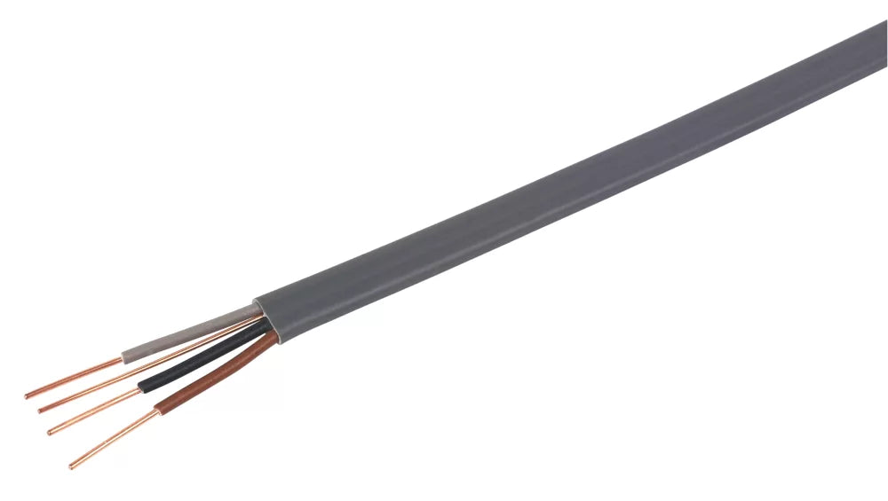 PRYSMIAN 6243YH GREY 1.5MM² 3-CORE & EARTH CABLE 100M DRUM - MonkeyTools