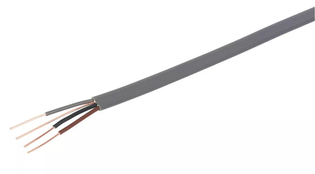 PRYSMIAN 6243YH GREY 1MM² 3-CORE & EARTH CABLE 100M DRUM - MonkeyTools