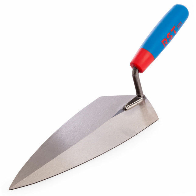 R.S.T 10in Philadelphia Brick Trowel Soft Touch Handle RST10110ST - MonkeyTools