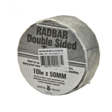 RADBAR DOUBLE-SIDED MEMBRANE TAPE 4000GA 10M X 50MM - MonkeyTools