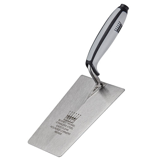 Ragni R6165S 6.1/2in Stainless Steel Professional Plasterer's Bucket Trowel - MonkeyTools