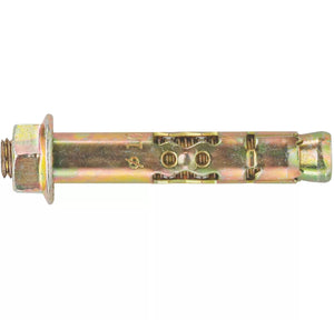 RAWLPLUG RAWLOK SLEEVE ANCHORS ZINC-PLATED & YELLOW-PASSIVATED 12MM X 100MM M10 10 PACK - MonkeyTools
