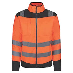 REGATTA HI-VIS THERMAL JACKET ORANGE / NAVY MEDIUM 46" CHEST