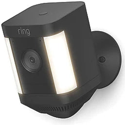 RING CAM PLUS BATTERY-POWERED BLACK WIRELESS 1080P OUTDOOR SMART CAMERA WITH SPOTLIGHT WITH PIR SENSOR - MonkeyTools