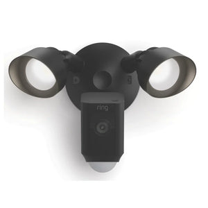 RING CAM WIRED PLUS 8SF1P1-BEU0 BLACK WIRED 1080P OUTDOOR SMART CAMERA WITH FLOODLIGHT WITH PIR SENSOR - MonkeyTools