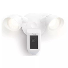 RING CAM WIRED PLUS 8SF1P1-WEU0 WHITE WIRED 1080P OUTDOOR SMART CAMERA WITH FLOODLIGHT WITH PIR SENSOR