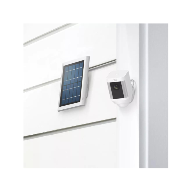 RING CHARGING SOLAR PANEL WHITE 2.2W 5.2V DC - MonkeyTools