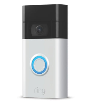 RING GEN 2 WIRED OR WIRELESS SMART VIDEO DOORBELL SATIN NICKEL - MonkeyTools