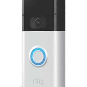 RING GEN 2 WIRED OR WIRELESS SMART VIDEO DOORBELL SATIN NICKEL - MonkeyTools