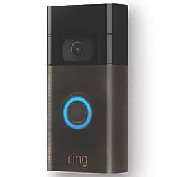 RING GEN 2 WIRED OR WIRELESS SMART VIDEO DOORBELL VENETIAN BRONZE - MonkeyTools