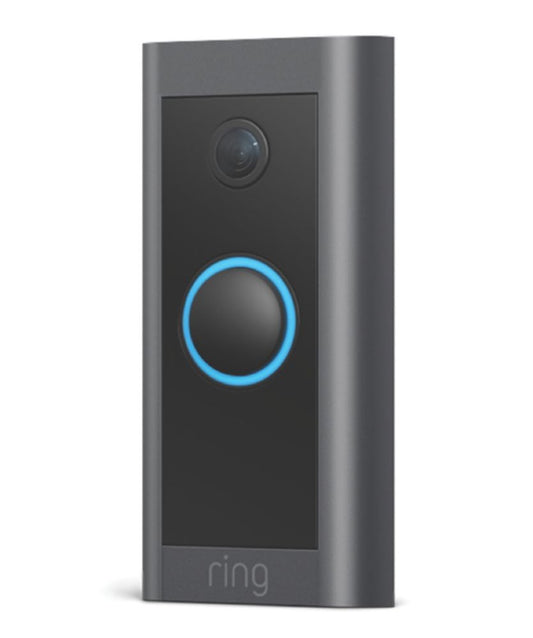 RING HARD-WIRED SMART DOORBELL BLACK / GREY - MonkeyTools