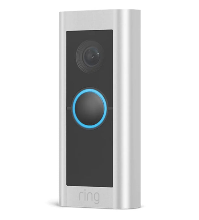 RING PRO 2 WIRED PLUG-IN SMART VIDEO DOORBELL SATIN NICKEL - MonkeyTools