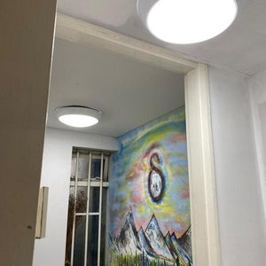 ROBUS GOLF INDOOR & OUTDOOR ROUND LED BULKHEAD WHITE 10W 830 / 910 / 900LM - MonkeyTools