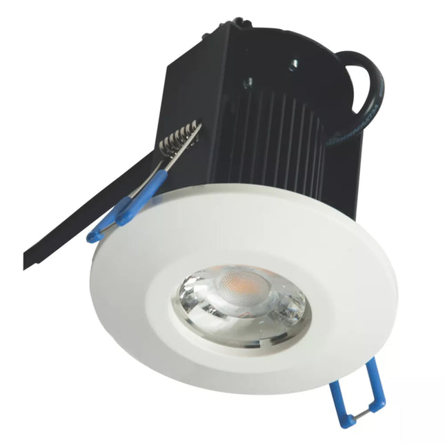 ROBUS TRIUMPH ACTIVATE FIXED FIRE RATED LED DOWNLIGHT WHITE 8W 670LM - MonkeyTools
