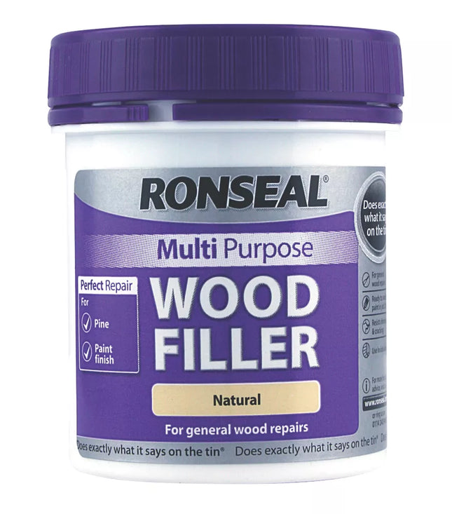 RONSEAL MULTIPURPOSE WOOD FILLER NATURAL 250G - MonkeyTools