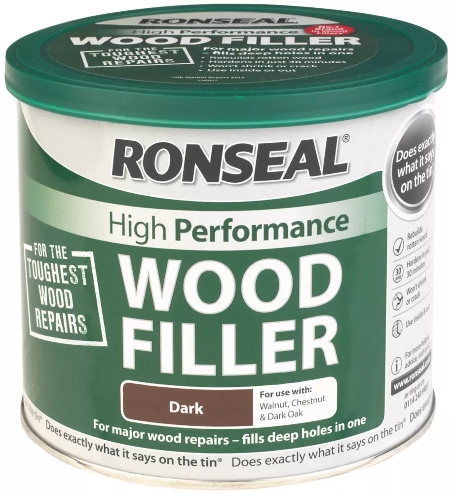 RONSEAL WOOD FILLER DARK 550G - MonkeyTools