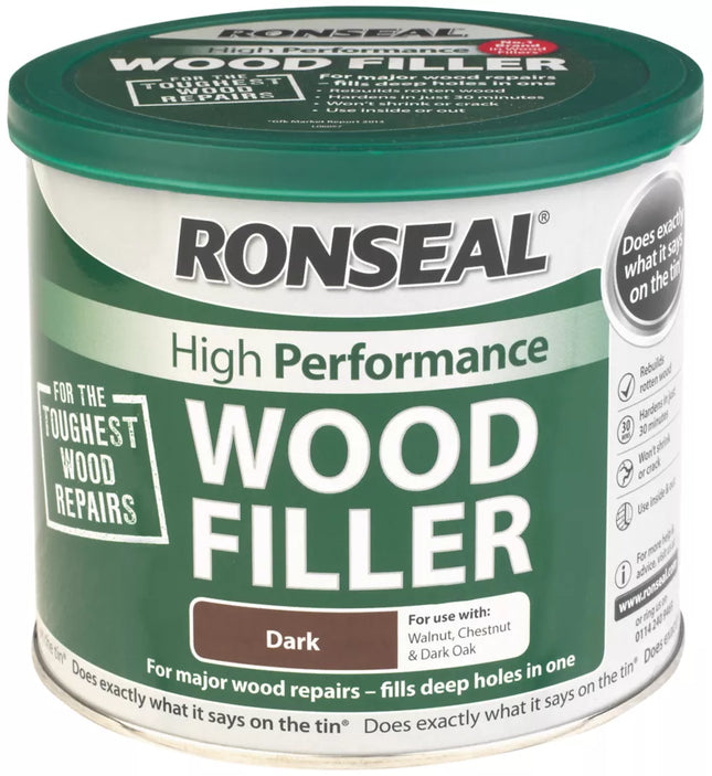 RONSEAL WOOD FILLER DARK 550G - MonkeyTools