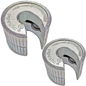 Rothenberger 22mm and 15mm Pipeslice Tube Cutter Pack of 2 - MonkeyTools