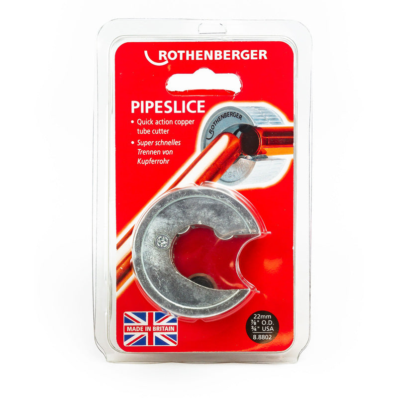 Rothenberger 22mm Pipeslice Tube Cutter 88802E - MonkeyTools