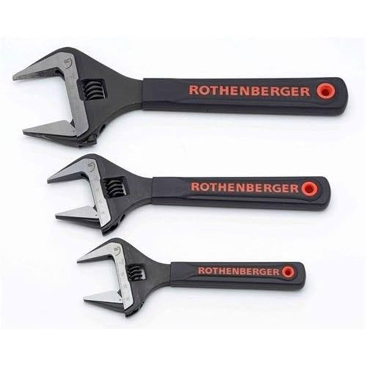Rothenberger Adjustable Wide Jaw Wrench Set 18047 - MonkeyTools