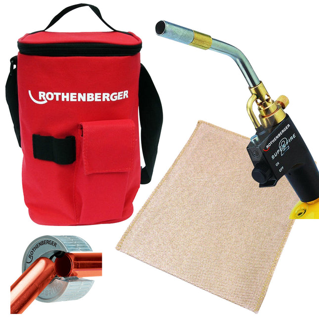 Rothenberger Hotbag Deal Kit Includes Superfire 2 Torch 35644X & 22mm Pipeslice - MonkeyTools