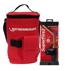 Rothenberger Super Fire 2 Gas Blow Torch 35644X With Hot Tool Bag - MonkeyTools