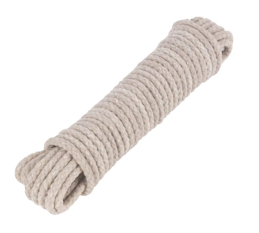 ROTHLEY WAXED COTTON SASH CORD WHITE 6MM X 10M - MonkeyTools