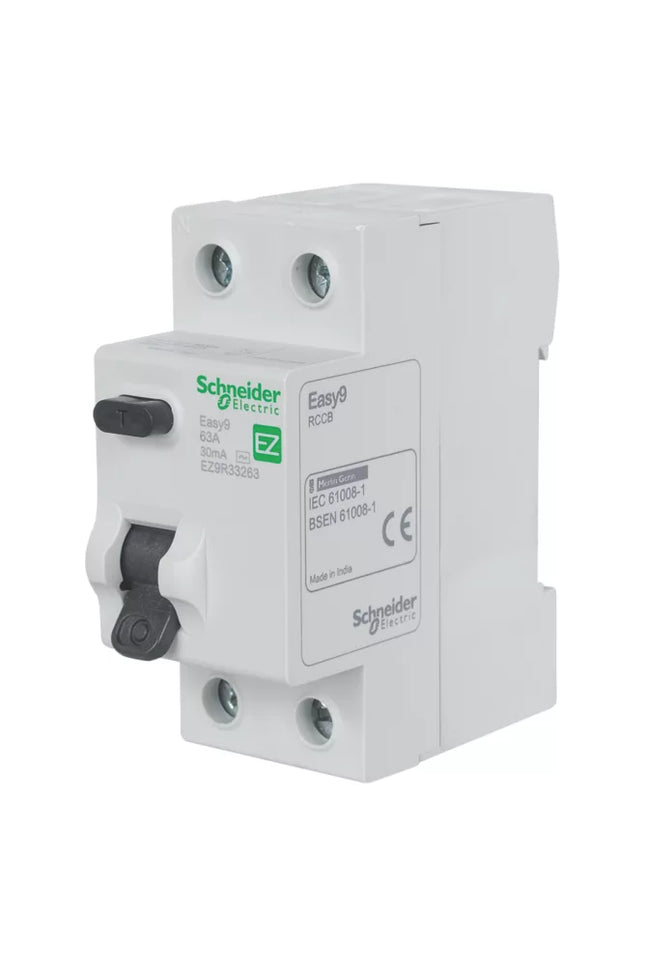 SCHNEIDER ELECTRIC EASY9 63A 30MA DP TYPE AC RCD - MonkeyTools