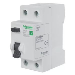 SCHNEIDER ELECTRIC EASY9 63A 30MA DP TYPE AC RCD - MonkeyTools