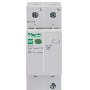 SCHNEIDER ELECTRIC EASY9+ SP & N TYPE 2 SURGE PROTECTION DEVICE 20KA - MonkeyTools