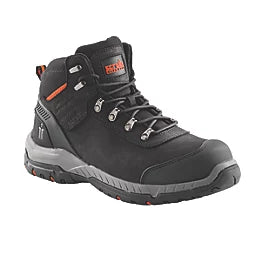 SCRUFFS SABATAN SAFETY TRAINER BOOTS BLACK SIZE 10 - MonkeyTools