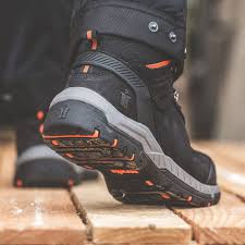 SCRUFFS SABATAN SAFETY TRAINER BOOTS BLACK SIZE 10 - MonkeyTools