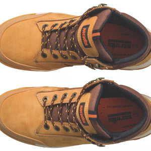 SCRUFFS SWITCHBACK 3 SAFETY BOOTS TAN SIZE 10 - MonkeyTools