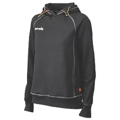 SCRUFFS TRADE WOMENS WORK HOODIE BLACK SIZE 18