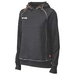 SCRUFFS TRADE WOMENS WORK HOODIE BLACK SIZE 18 - MonkeyTools