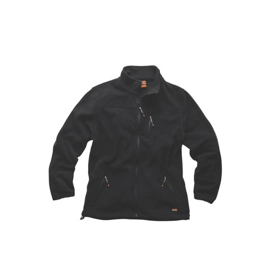 SCRUFFS WORKER FLEECE BLACK X LARGE 48" CHEST - MonkeyTools